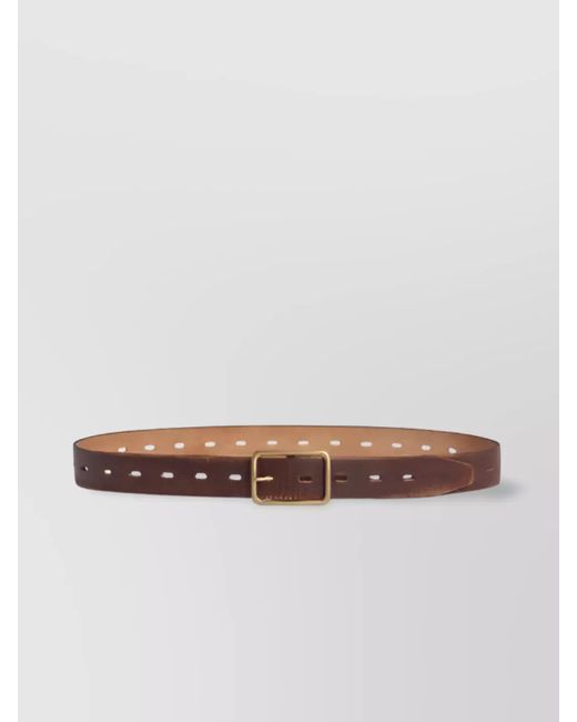 DSquared² Brown Buckle Belt for men