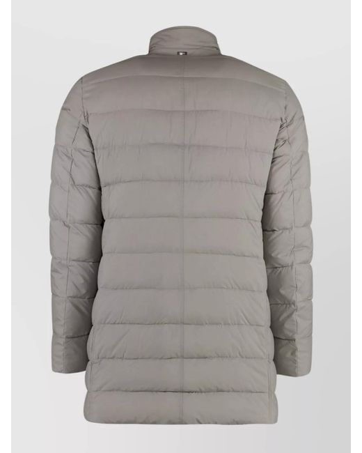 Herno Gray Down Padded Jacket for men