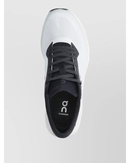 On Shoes Metallic Low Top Lace Up Mesh Rubber Sneakers for men