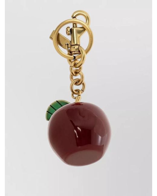 COACH Multicolor Resin Apple Charm