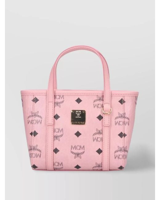 MCM Pink Toni X-Mini Tote Bag