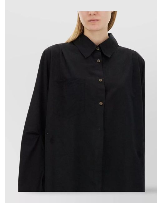 Our Legacy Black Oversized Shirt