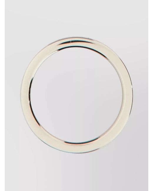 MM6 by Maison Margiela Multicolor Engraved Logo Ring