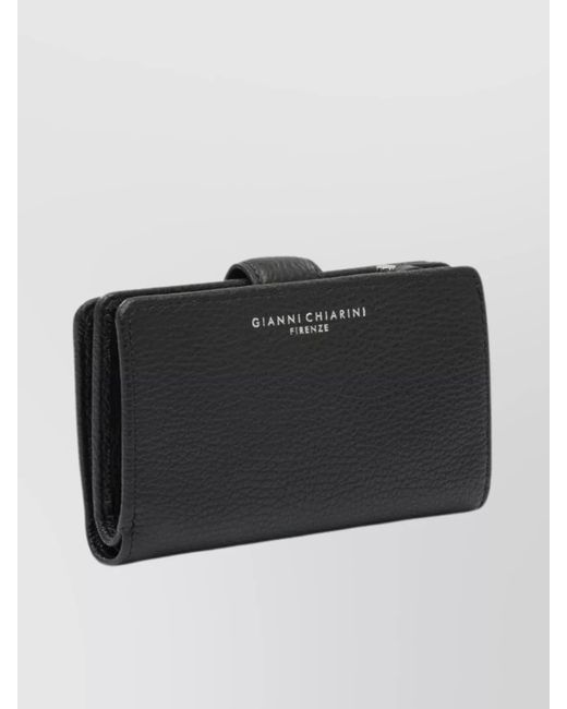 Gianni Chiarini Black Leather Purse
