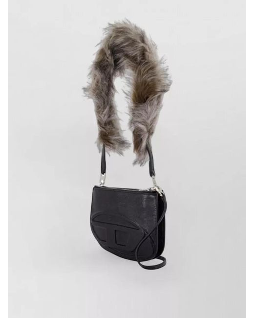 DIESEL White 1Dr Twin Leather Shoulder Bag