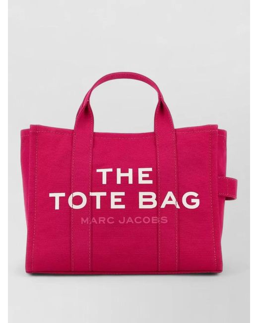 Marc Jacobs Pink The Tote Bag Medium Canvas Shoulder Bag