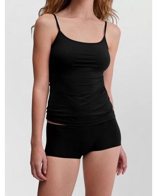 Calida Black Seamless Brief Elastic Waistband Loungewear