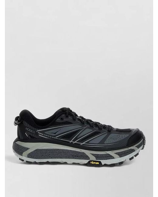 Hoka One One Black Mafate Speed 2 Mesh Sneakers Rubber Outsole