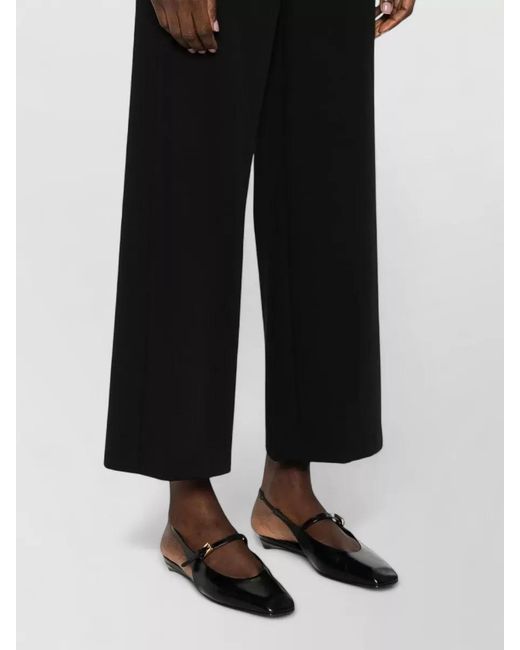 Max Mara Black Wide-Leg Trousers