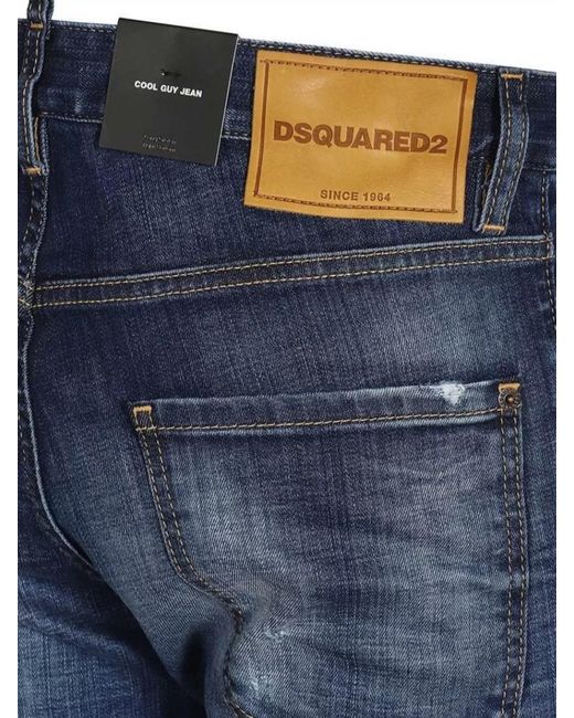 DSquared² Blue Skinny Jeans for men