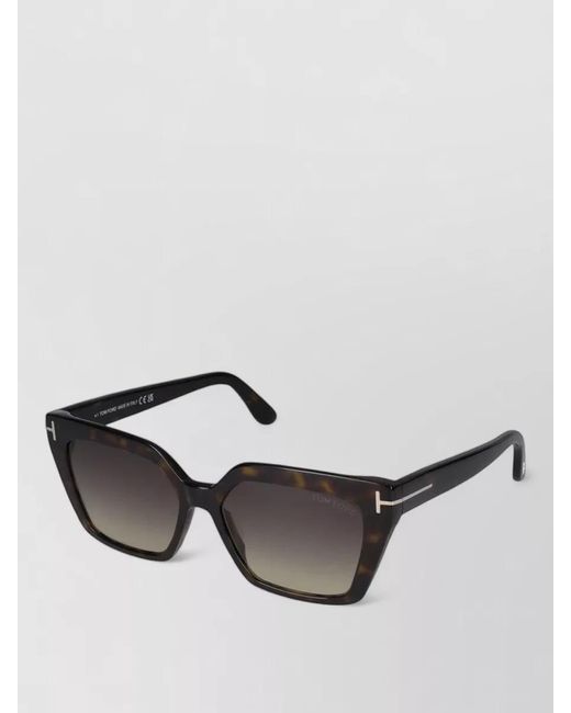 Tom Ford Multicolor Ft1030 Square Sunglasses Gradient Lenses