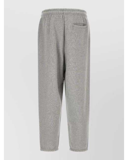 Entire studios Gray Cotton Jogger Shorts for men