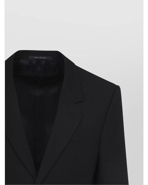 Balenciaga Blue Tailored Jacket for men