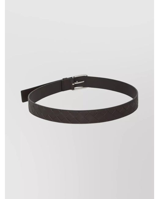 Bottega Veneta Multicolor Leather Intrecciato Belt for men