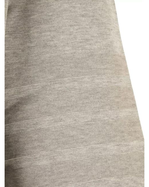 Thom Browne White Cotton Crew Neck Short Sleeve T Shirt for men