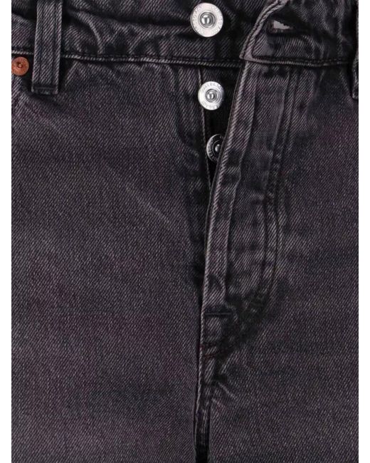 Our Legacy Gray Wide-Leg Trousers