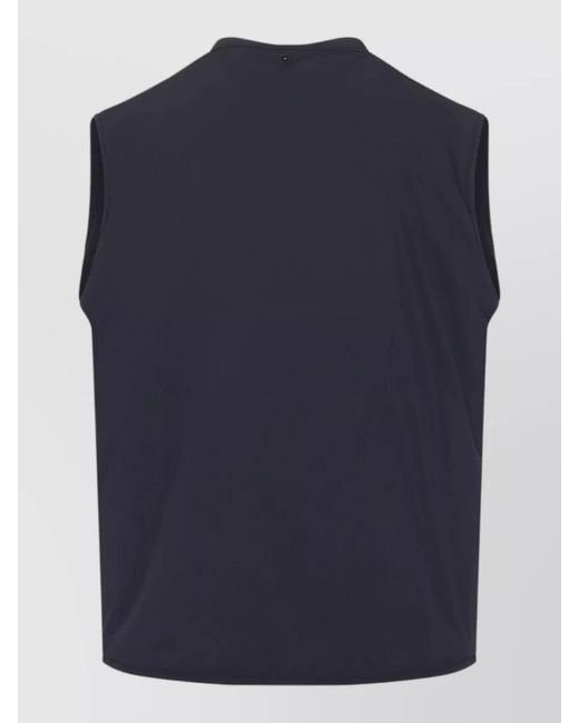 Moncler Blue Roquille Shirt Jacket Adjustable Waistband for men