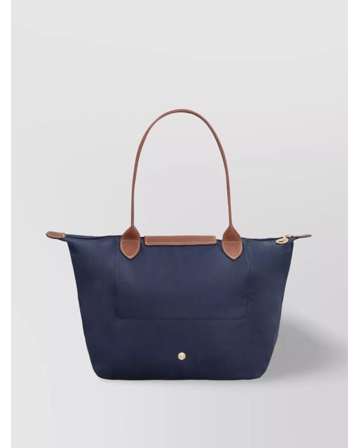 Longchamp Blue Original M Shoulder Bag