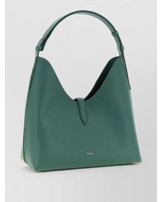 Furla Green Goccia M Medium Tote Bag Shoulder Strap