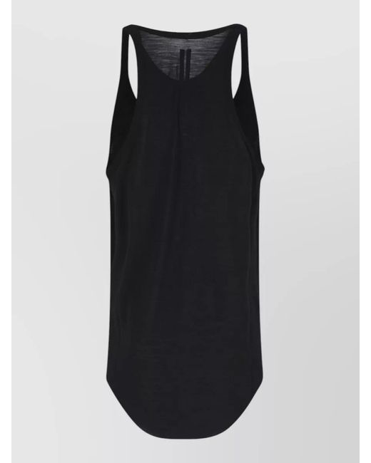 Rick Owens Black Short-Sleeve Shirt for men