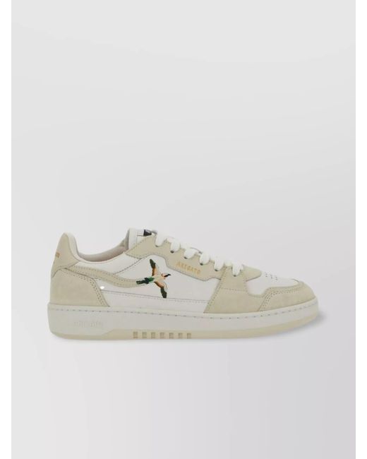 Axel Arigato Metallic Leather Low-Top Sneakers