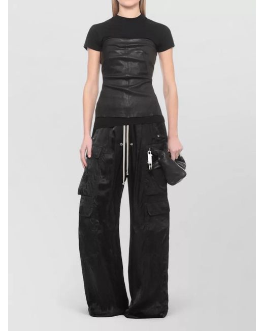 Rick Owens Black Long-Sleeve T-Shirt