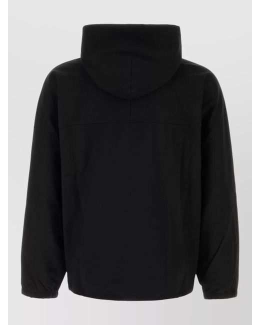 Prada Black Reversible Hooded Jacket for men