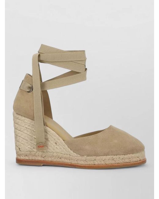 Castaner Natural Leather Camila Espadrilles