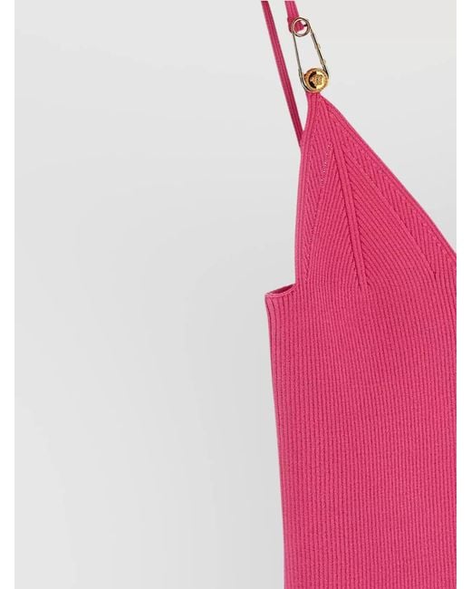 Versace Pink Sleeveless Top