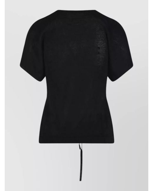 P.A.R.O.S.H. Black Camisole Top