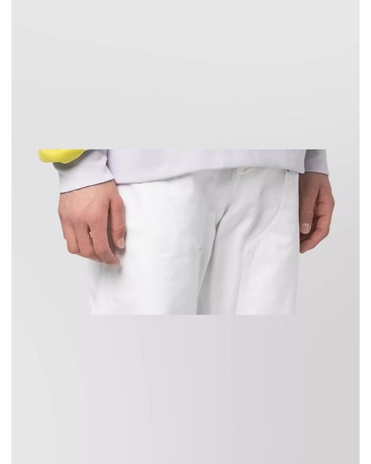 BOTTER Yellow Striped Logo-Print Organic Cotton Hoodie for men