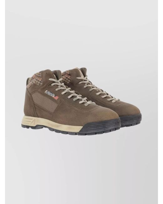 Autry Multicolor Leather High-Top Sneakers for men