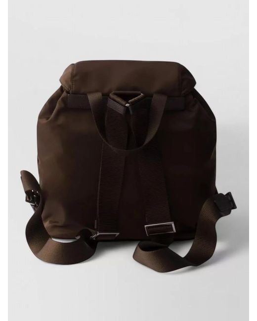 Prada Black Small Recycled Polyamide Backpack