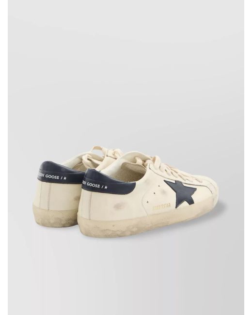 Golden Goose Deluxe Brand Natural Leather Low-Top Sneakers for men