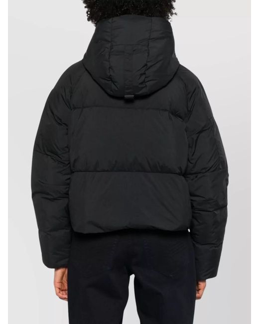 Canada Goose Black Hooded Long Sleeve Puffer Jacket