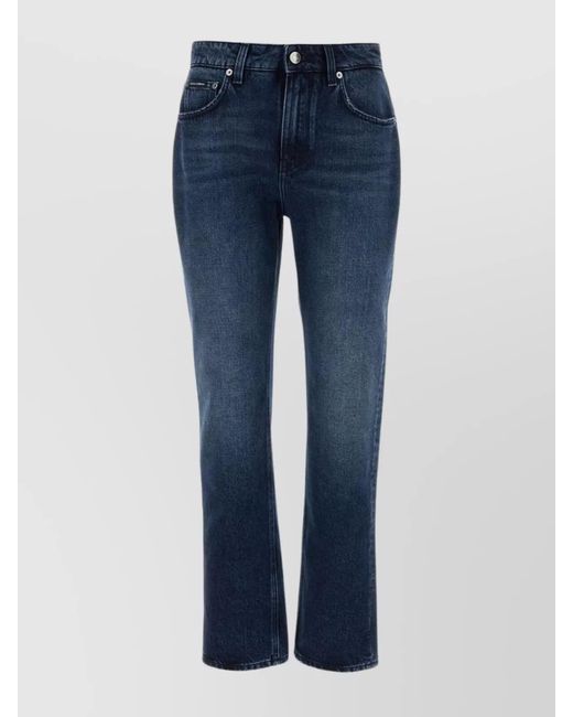 Dolce & Gabbana Blue Boyfriend Jeans