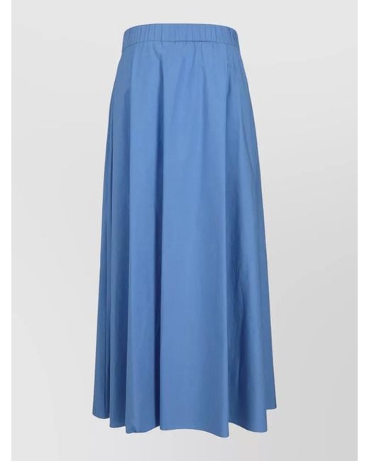 P.A.R.O.S.H. Blue Full Skirt