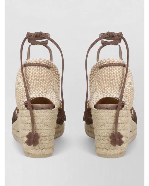 Castaner Natural Leather Espadrilles