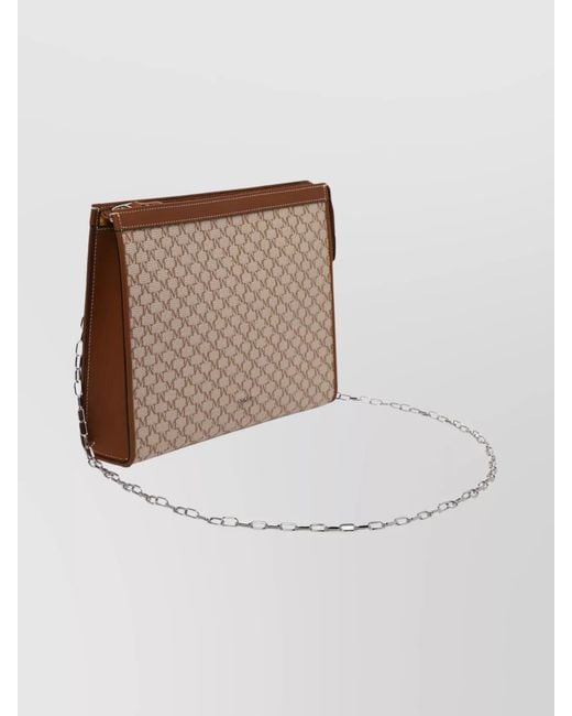 Max Mara White Clutch Bag