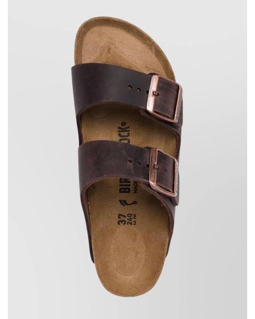 Birkenstock Brown Leather Sandals