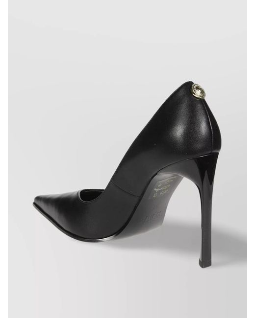 Versace Jeans Couture Black Pointed Toe Iconic Pumps