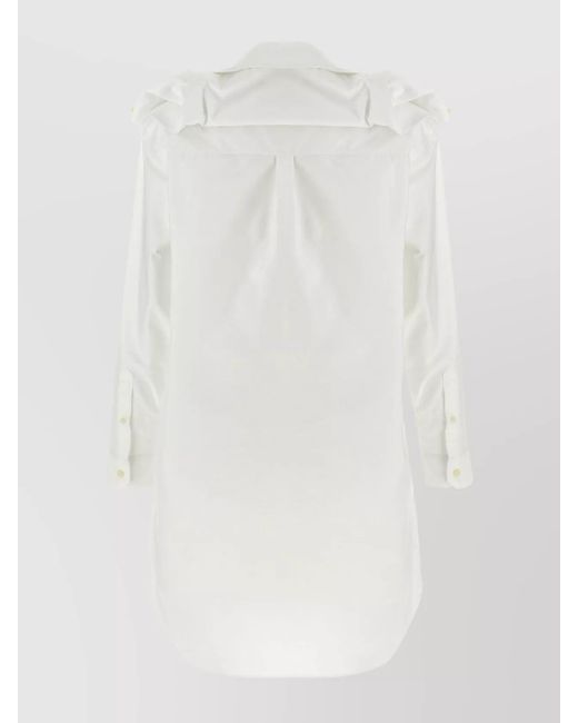 Y. Project White Cotton Shirt Dress
