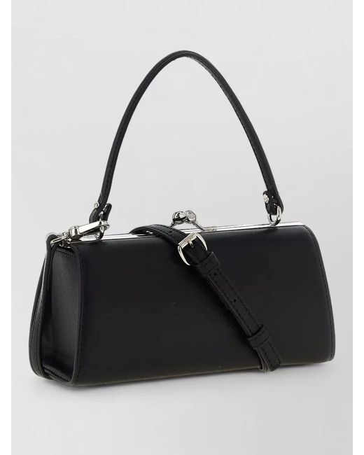 Vivienne Westwood Black Doll Xl Clutch Bag