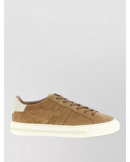 Hogan Natural Leather H691 Low-Top Sneakers for men