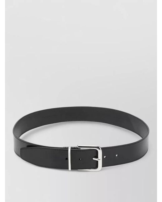 Frankie Shop Gray Leather Belt