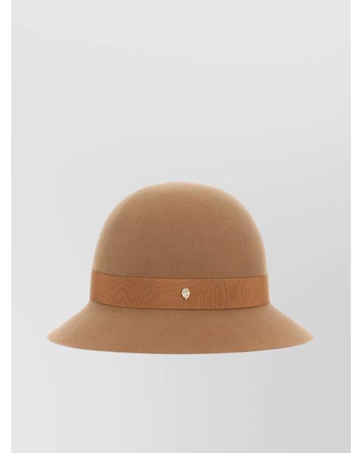Helen Kaminski Natural Wool Fedora Hat