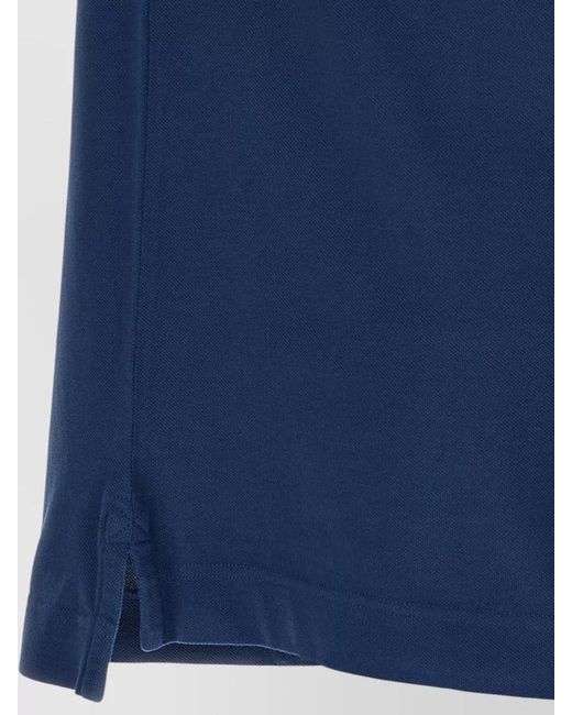 Canada Goose Blue Cotton Beckley Polo Shirt for men