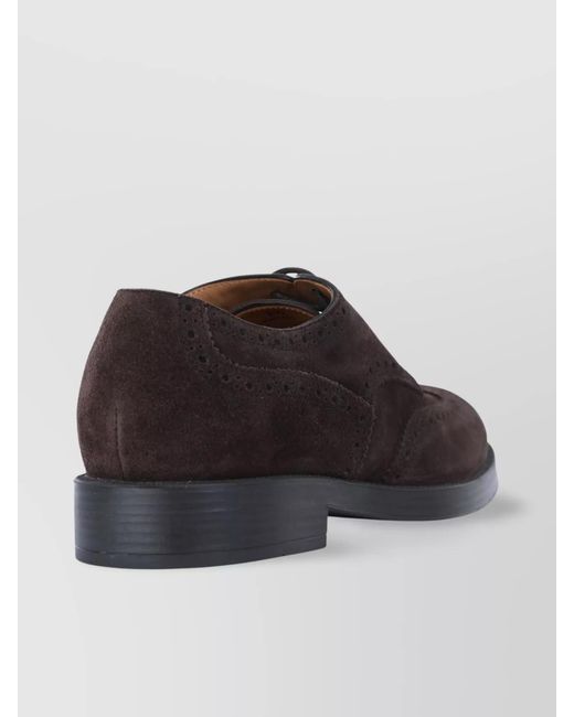 Tod's Brown Leather Brogues for men