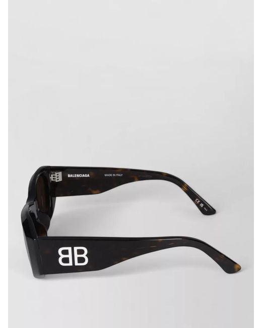 Balenciaga Multicolor Sunglasses Model Bb0397Sa Oversized Frame Tortoiseshell