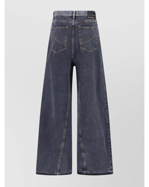 Stella McCartney Blue Wide-Leg Jeans